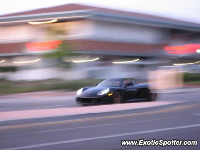 Porsche Carrera GT spotted in Thousand oaks, California