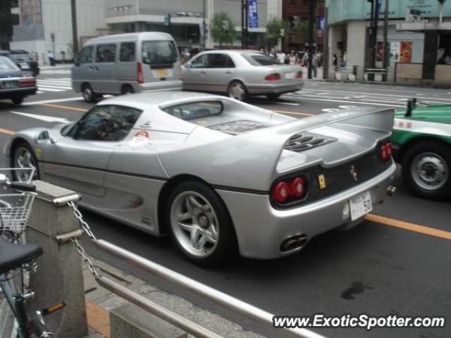 Ferrari F50 spotted in Tokyo, Japan
