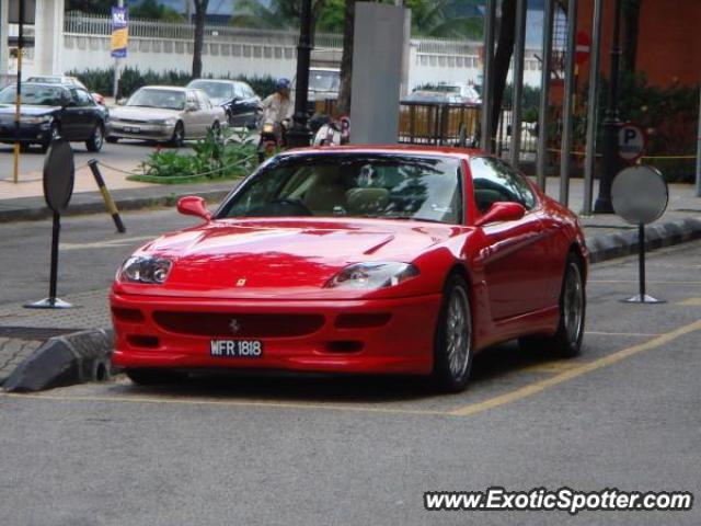 Ferrari 456 spotted in Kuala Lumpur, Malaysia