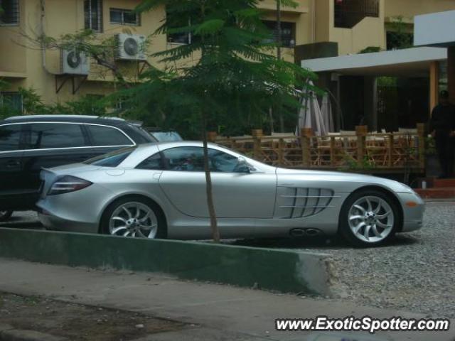 Mercedes SLR spotted in Santo Domingo, Dominican republic