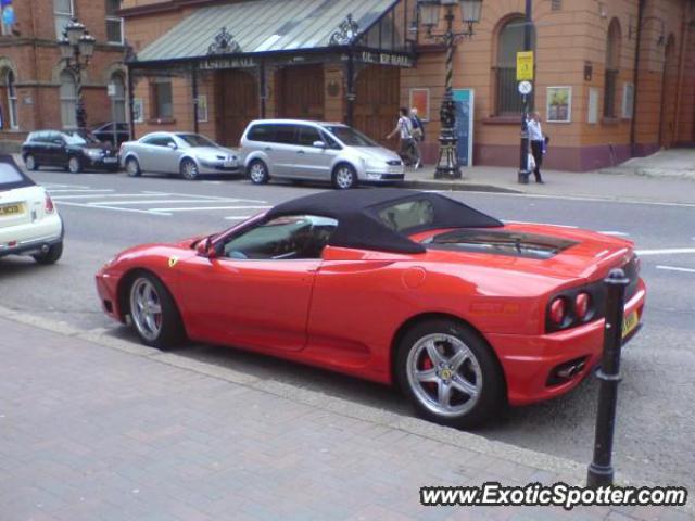 Ferrari 360 Modena spotted in Belfast, United Kingdom