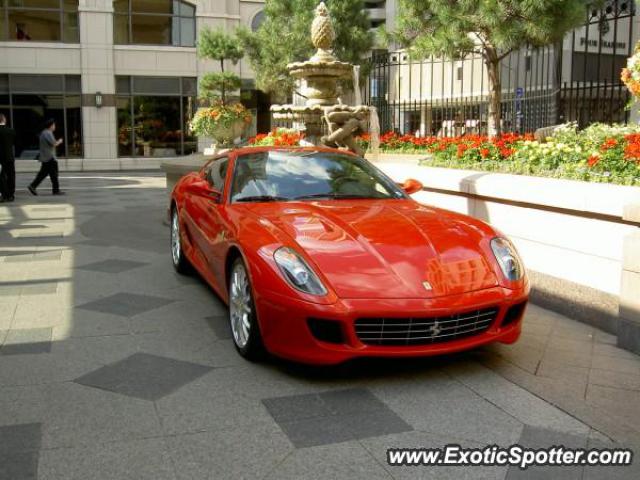 Ferrari 599GTB spotted in Toronto, Canada