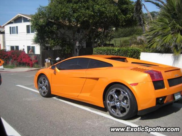Lamborghini Gallardo spotted in Del mar, California