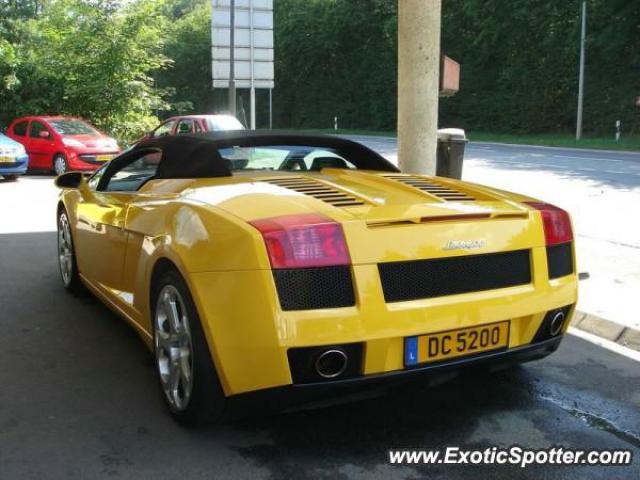 Lamborghini Gallardo spotted in Luxembourg, Luxembourg