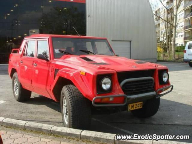 Lamborghini LM002 spotted in Luxembourg, Luxembourg
