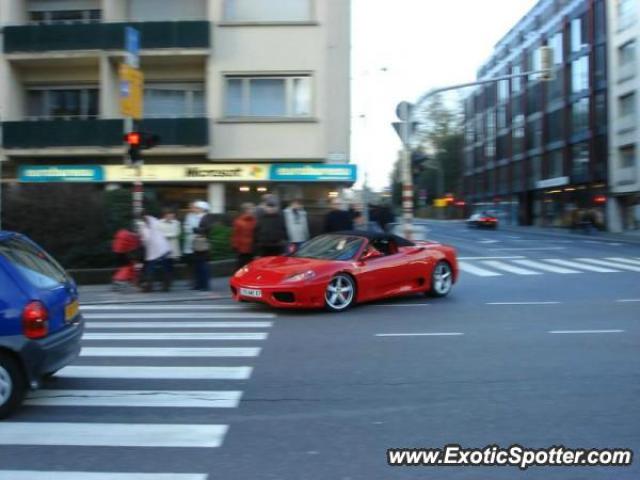 Ferrari 360 Modena spotted in Luxembourg, Luxembourg