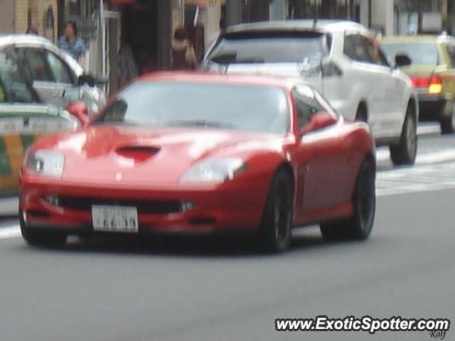 Ferrari 550 spotted in Tokyo, Japan