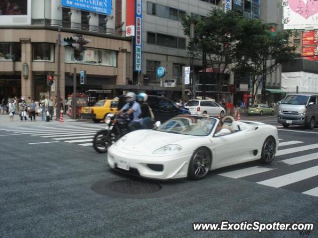 Ferrari 360 Modena spotted in Tokyo, Japan
