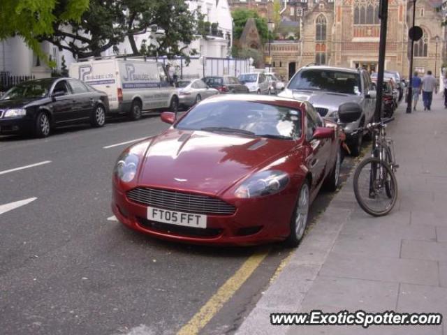 Aston Martin DB9 spotted in LOndon, United Kingdom