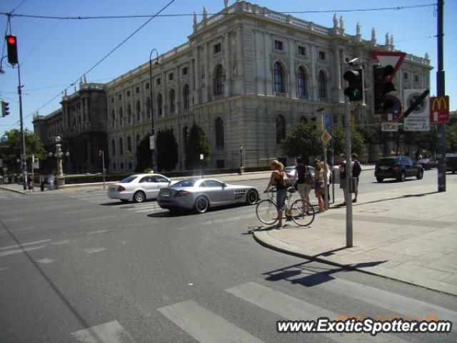 Mercedes SLR spotted in Wien, Austria