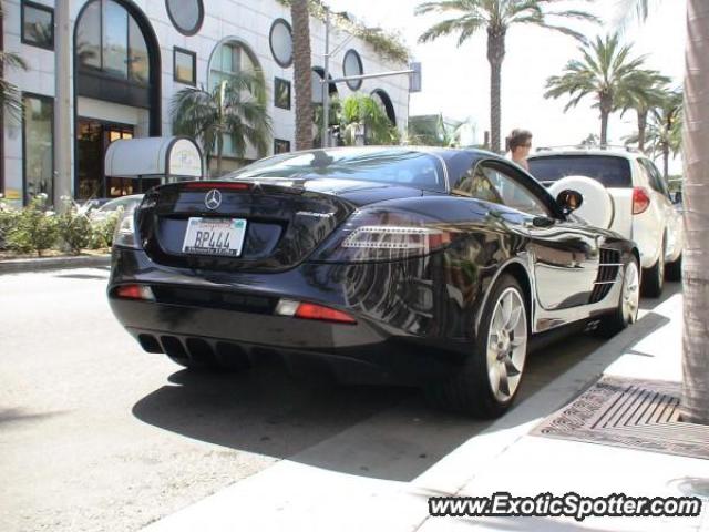 Mercedes SLR spotted in Beverly Hills, California