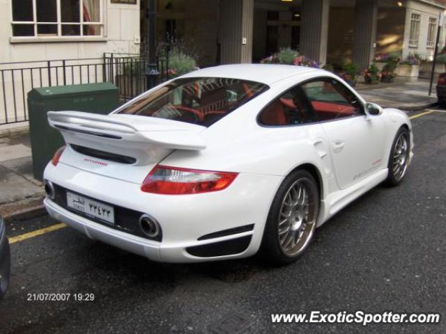Porsche 911 Turbo spotted in London, United Kingdom