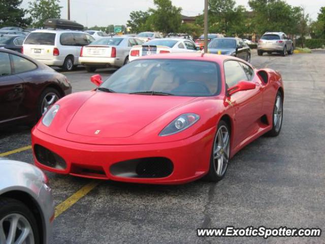 Ferrari F430 spotted in Hinsdale, Illinois