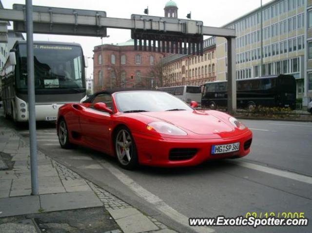 Ferrari 360 Modena spotted in Franckfurt, Germany