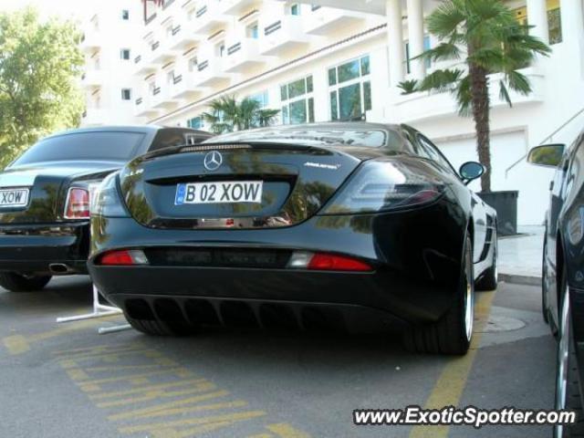 Mercedes SLR spotted in Constanta, Romania
