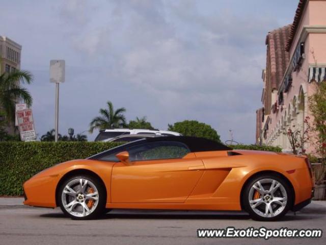 Lamborghini Gallardo spotted in Boca Raton, Florida