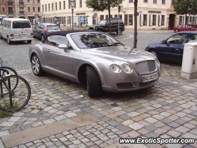 Bentley Continental spotted in Dresden, Germany