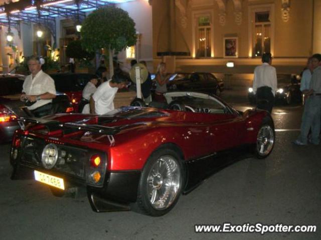 Pagani Zonda spotted in Monte Carlo, Monaco
