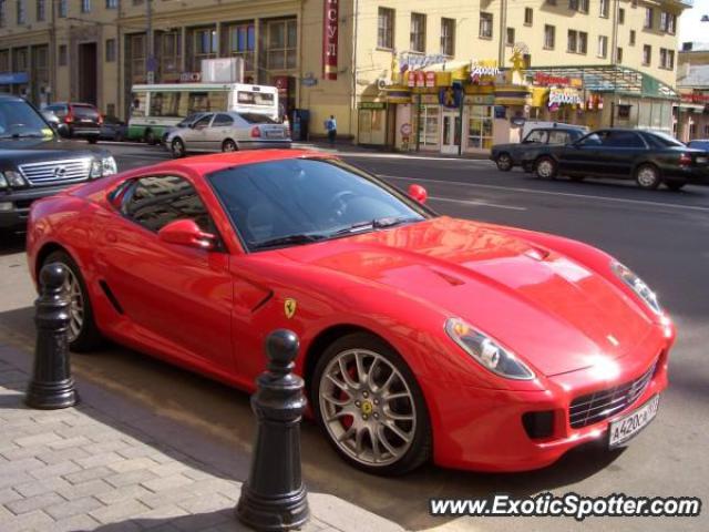 Ferrari 599GTB spotted in Moscow, Russia