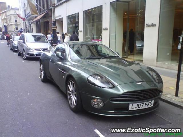 Aston Martin Vanquish spotted in London, United Kingdom