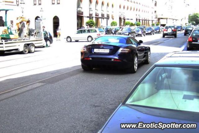 Mercedes SLR spotted in Boll, Hungary