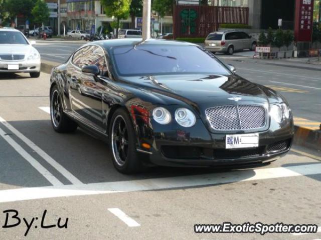 Bentley Continental spotted in Taichung, Taiwan