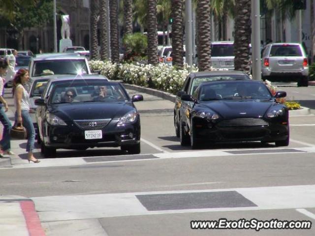 Aston Martin DB9 spotted in Beverly Hills, California