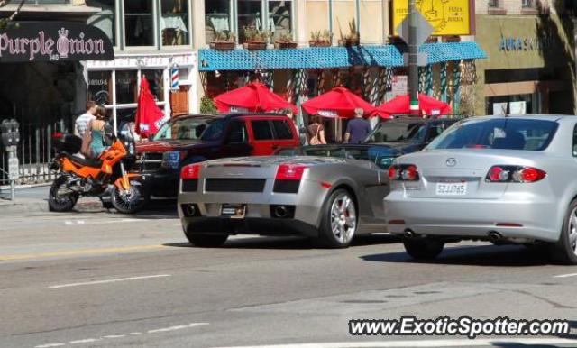 Lamborghini Gallardo spotted in San Francisco, California