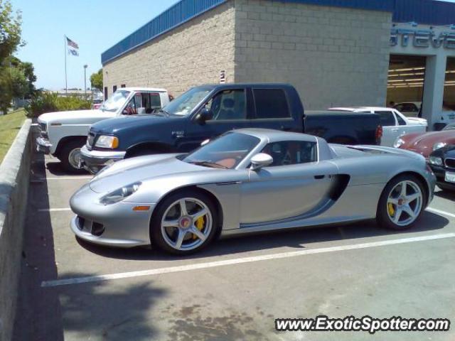 Porsche Carrera GT spotted in Irvine, California