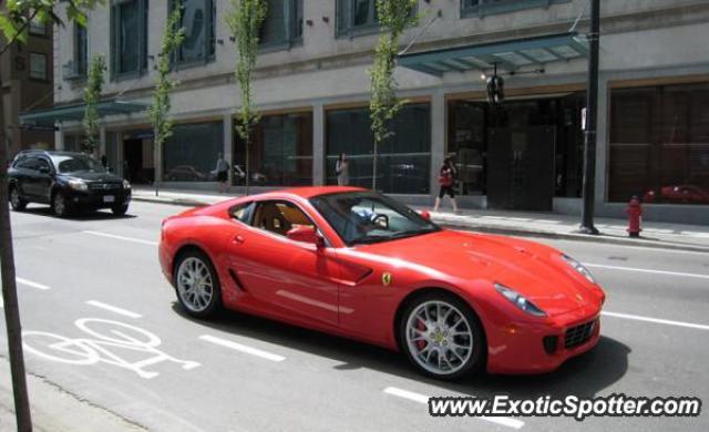 Ferrari 599GTB spotted in Vancouver, Canada