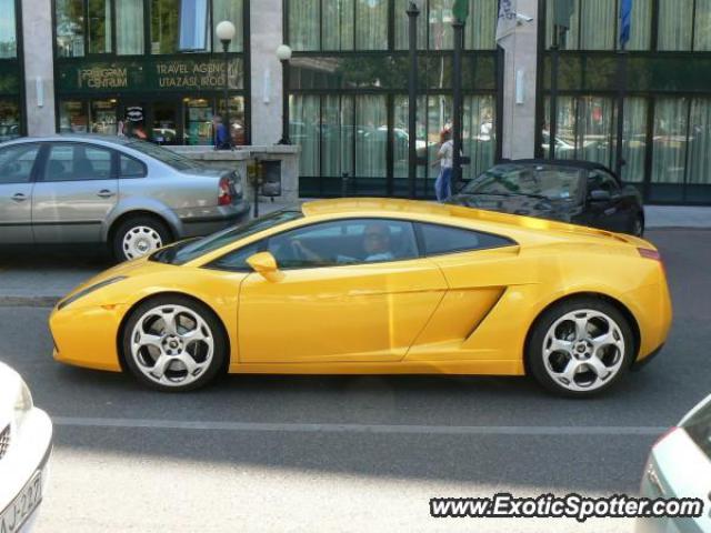 Lamborghini Gallardo spotted in Budapest, Hungary