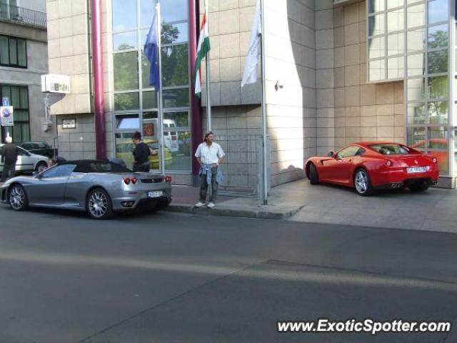 Ferrari 599GTB spotted in Budapest, Hungary