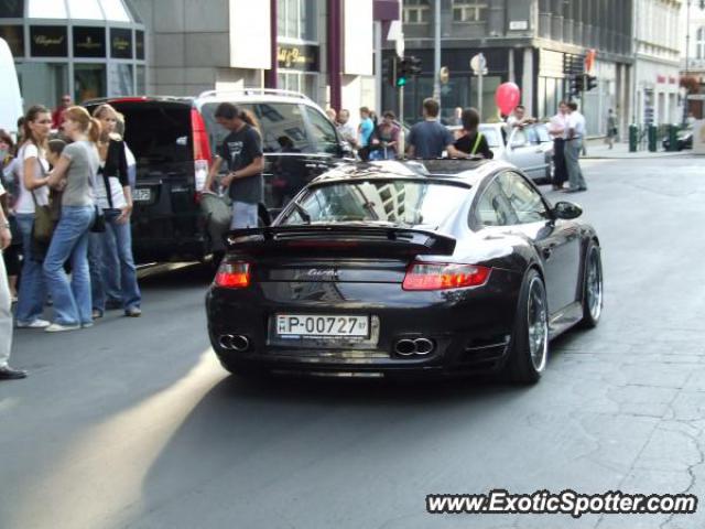 Porsche 911 Turbo spotted in Budapest, Hungary