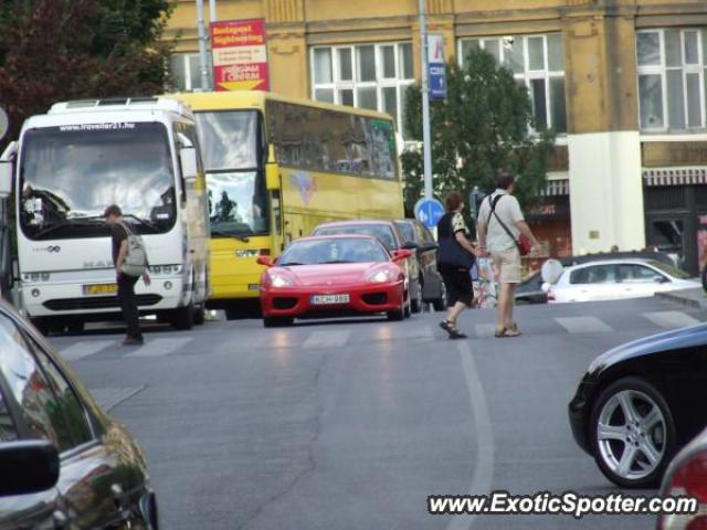 Ferrari 360 Modena spotted in Budapest, Hungary