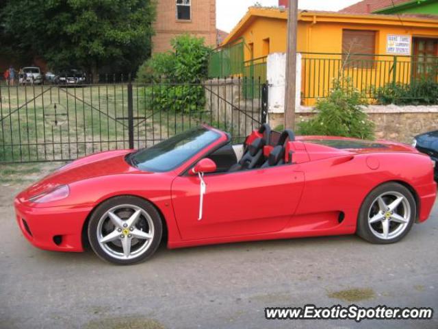 Ferrari 360 Modena spotted in Florina, Greece