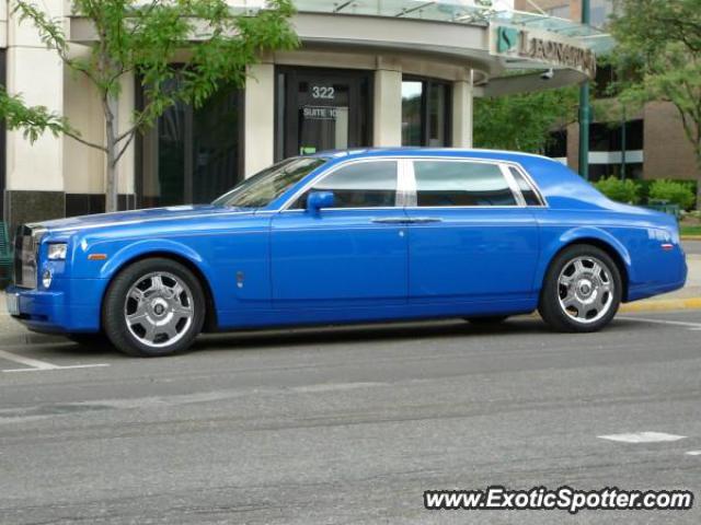 Rolls Royce Phantom spotted in Birmingham, Michigan