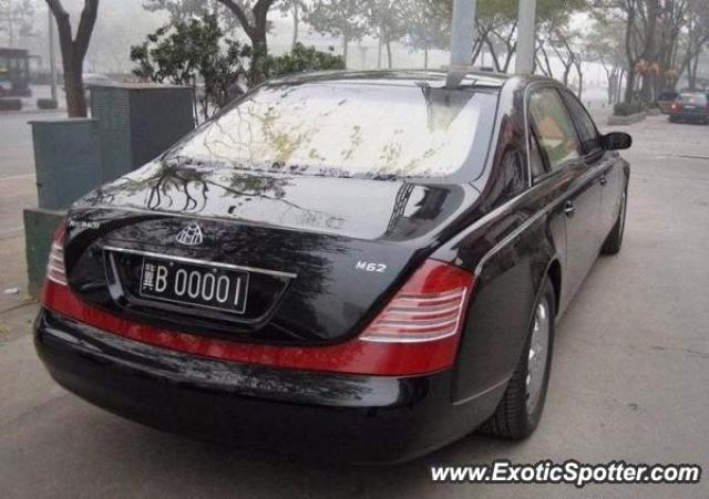 Mercedes Maybach spotted in Tangshan, China