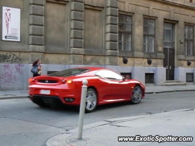 Ferrari F430 spotted in Budapest, Hungary