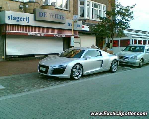 Audi R8 spotted in Knokke, Belgium