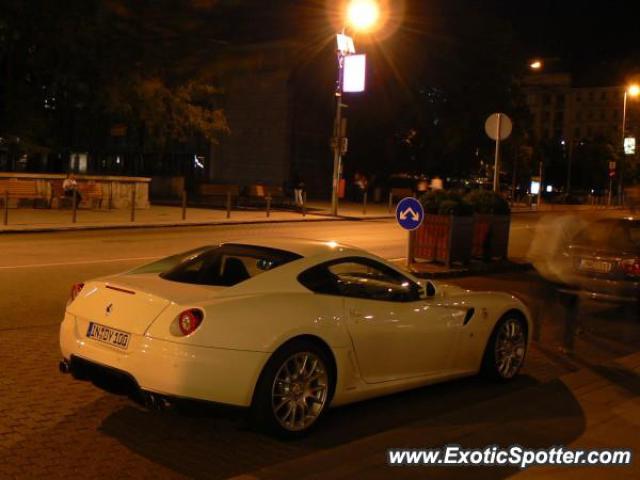 Ferrari 599GTB spotted in Budapest, Hungary