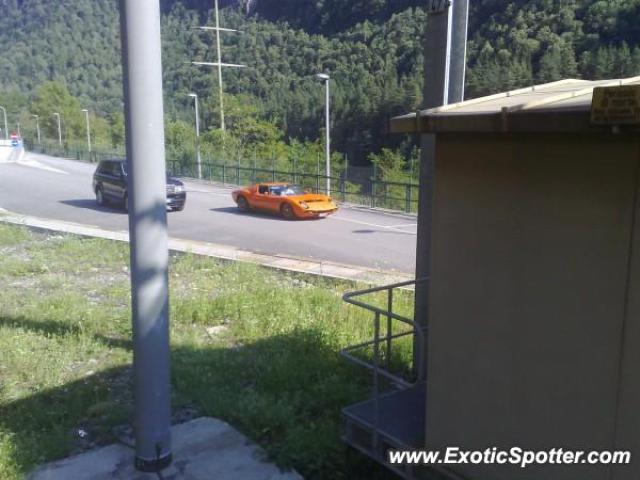 Lamborghini Miura spotted in Goppenstein, Switzerland