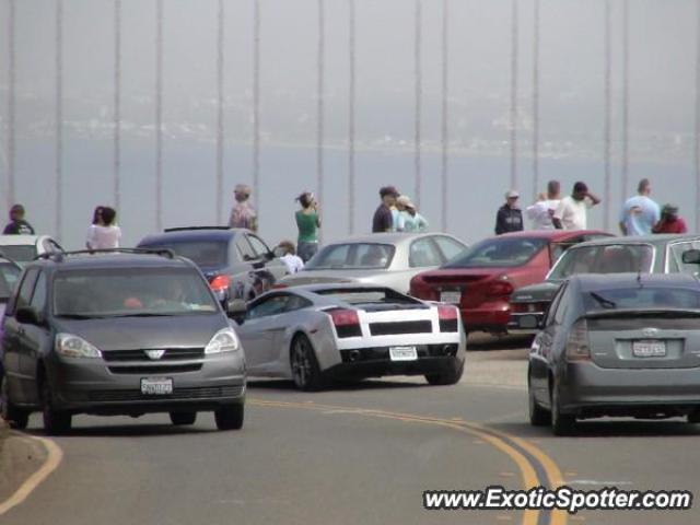 Lamborghini Gallardo spotted in San Francisco, California