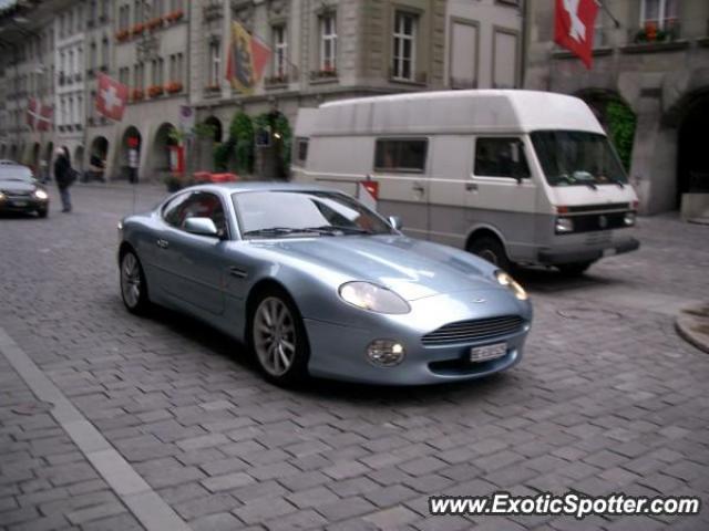 Aston Martin DB7 spotted in Castelldefels, Spain