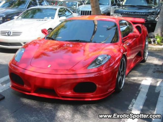 Ferrari F430 spotted in Miami beach, Florida
