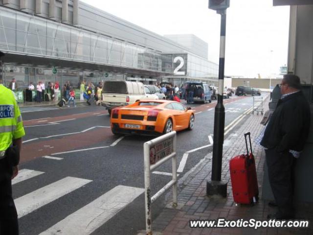 Lamborghini Gallardo spotted in Dublin, Ireland