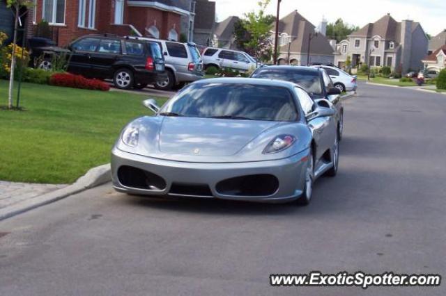Ferrari F430 spotted in Montreal, Canada