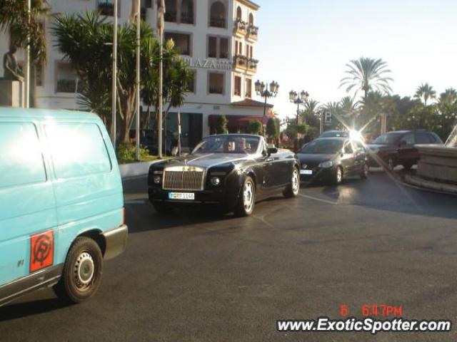 Rolls Royce Phantom spotted in Puerto banus, Spain