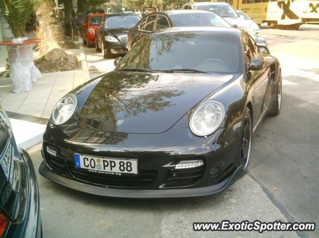 Porsche 911 Turbo spotted in Sofia, Bulgaria