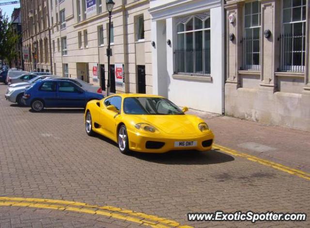 Ferrari 360 Modena spotted in Cardiff, Wales, United Kingdom