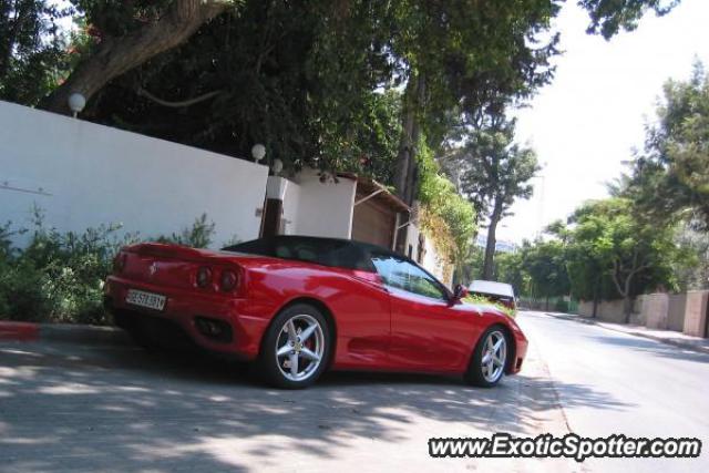 Ferrari 360 Modena spotted in Kfar Shmaryahu, Israel